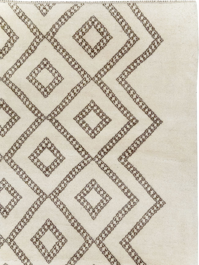 Modern Moroccan Room Size Carpet, No.32349 - Gss