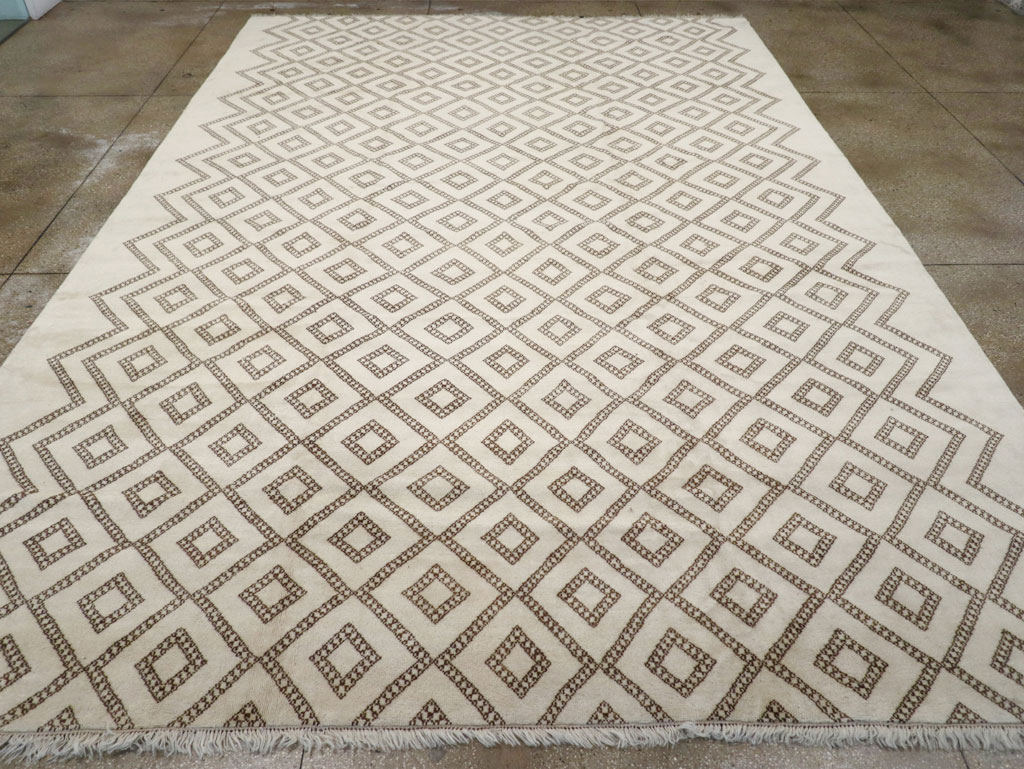Modern Moroccan Room Size Carpet, No.32349 - Gss