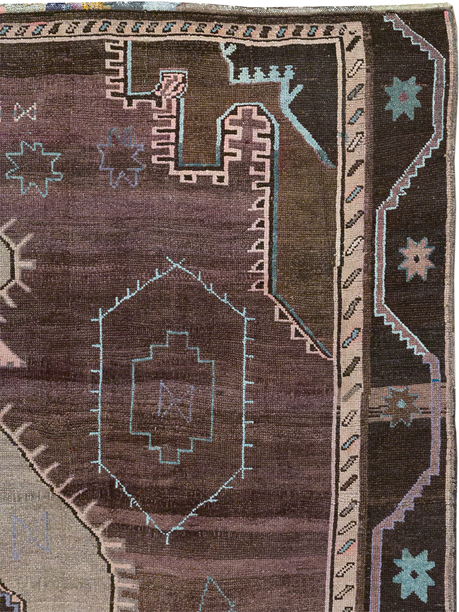 Vintage Turkish Anatolian Room Size Carpet, No.32350 - Gss