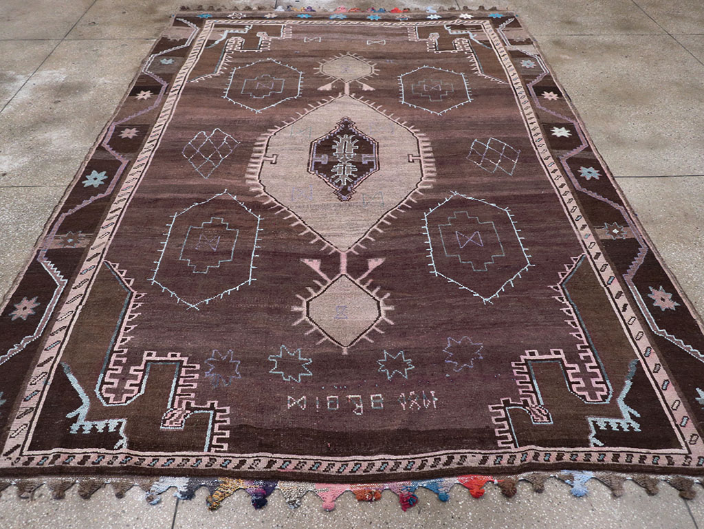Vintage Turkish Anatolian Room Size Carpet, No.32350 - Gss