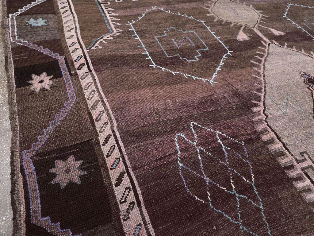 Vintage Turkish Anatolian Room Size Carpet, No.32350 - Gss