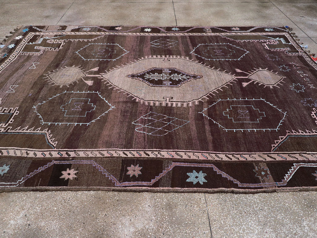 Vintage Turkish Anatolian Room Size Carpet, No.32350 - Gss