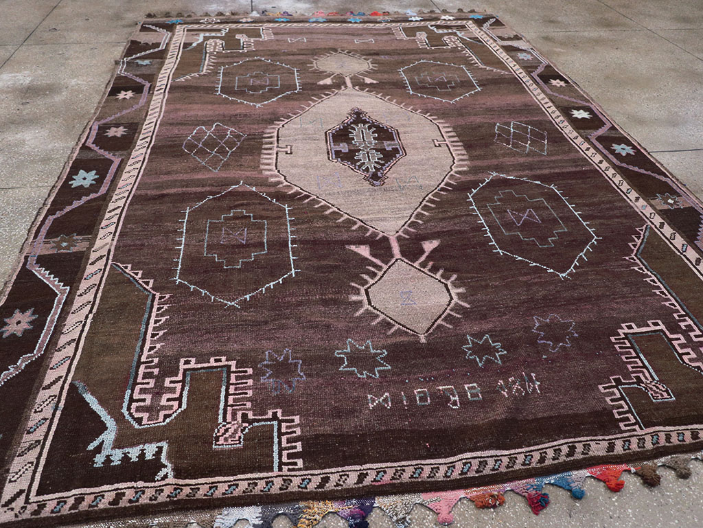 Vintage Turkish Anatolian Room Size Carpet, No.32350 - Gss