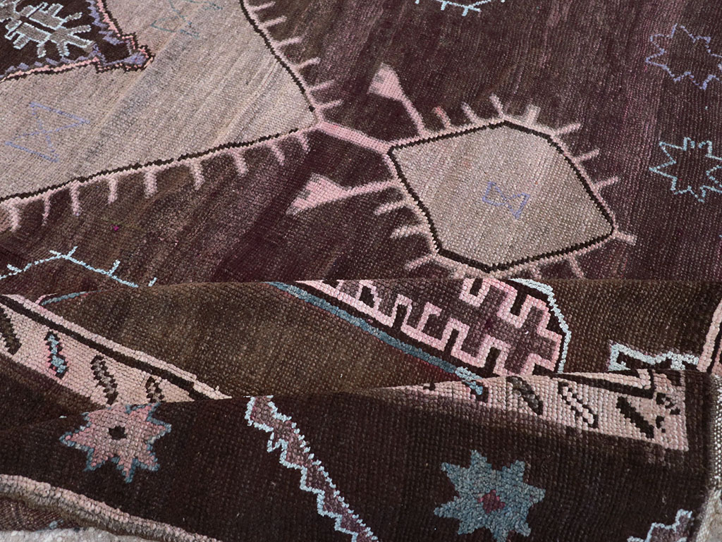 Vintage Turkish Anatolian Room Size Carpet, No.32350 - Gss