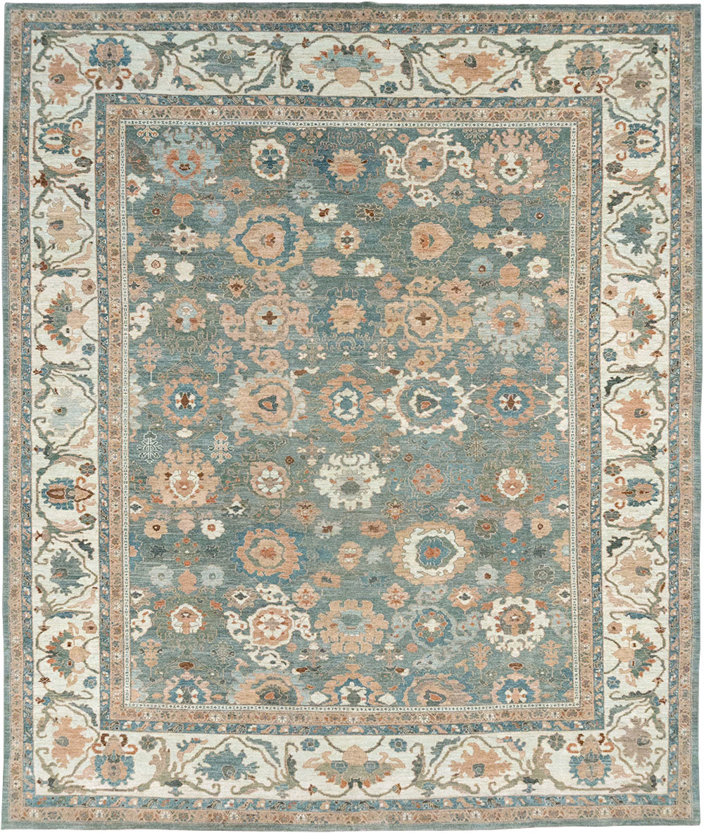 Modern Persian Sultanabad Room Size Carpet, No.32351 - Gss