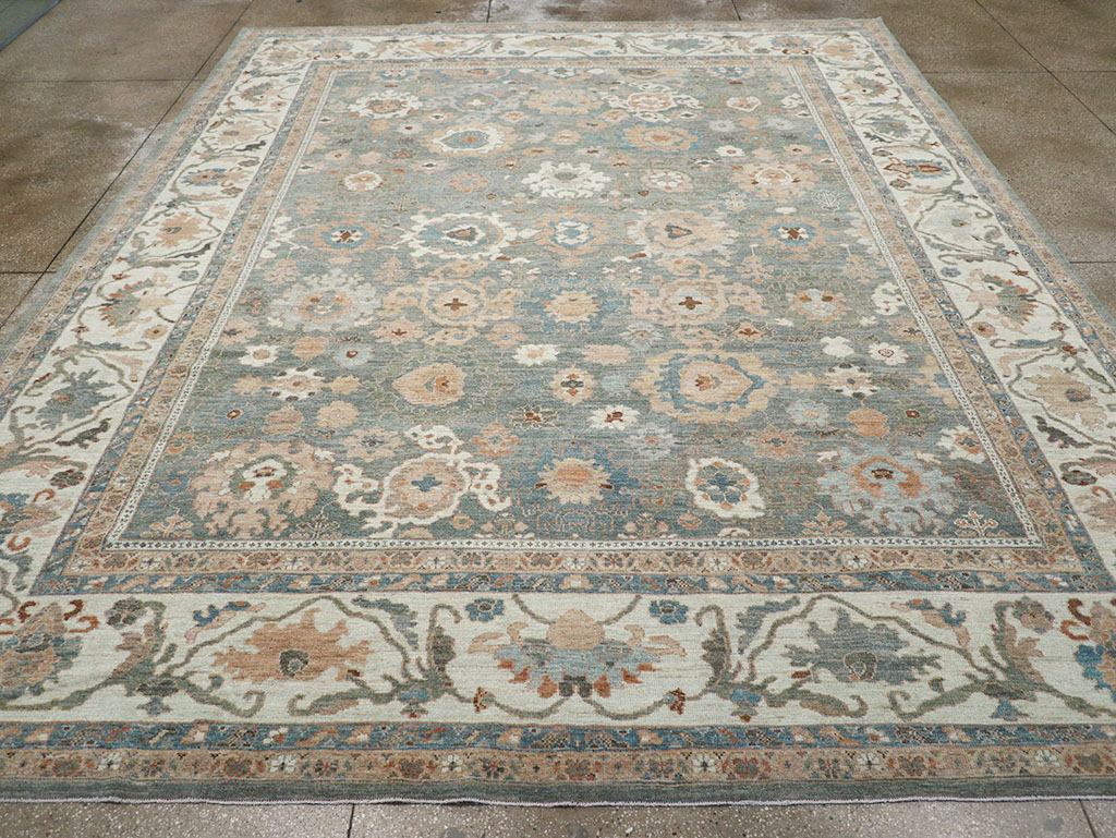 Modern Persian Sultanabad Room Size Carpet, No.32351 - Gss
