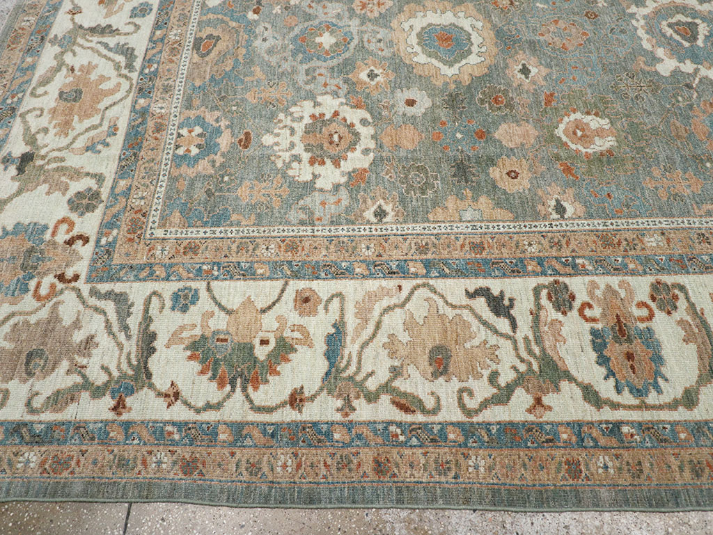 Modern Persian Sultanabad Room Size Carpet, No.32351 - Gss