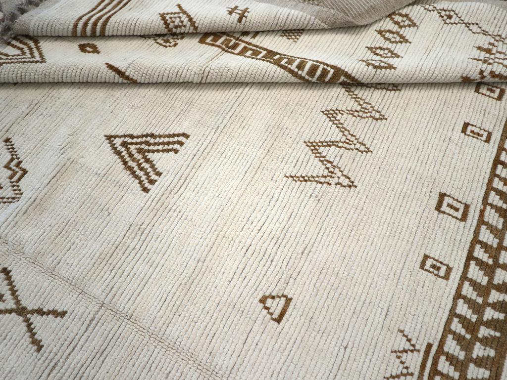 Modern Moroccan Tribal Room Size Carpet, No.32355 - Gss