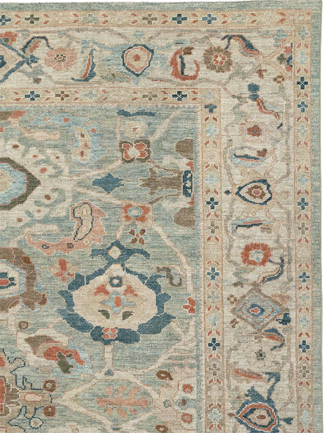 Modern Persian Sultanabad Room Size Carpet, No.32364 - Gss