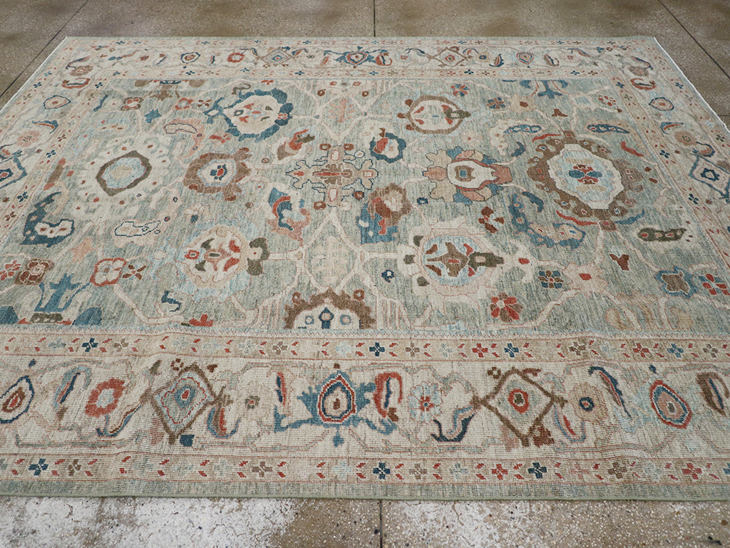 Modern Persian Sultanabad Room Size Carpet, No.32364 - Gss
