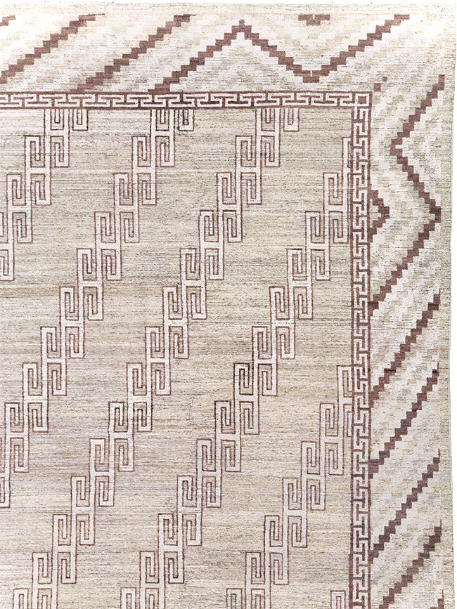Modern East Turkestan Khotan Room Size Carpet, No.32394 - Gss