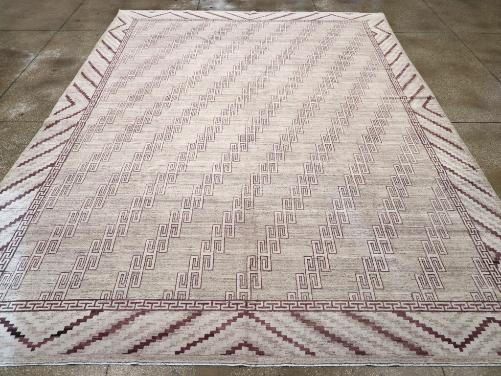 Modern East Turkestan Khotan Room Size Carpet, No.32394 - Gss