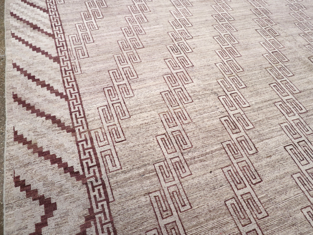 Modern East Turkestan Khotan Room Size Carpet, No.32394 - Gss