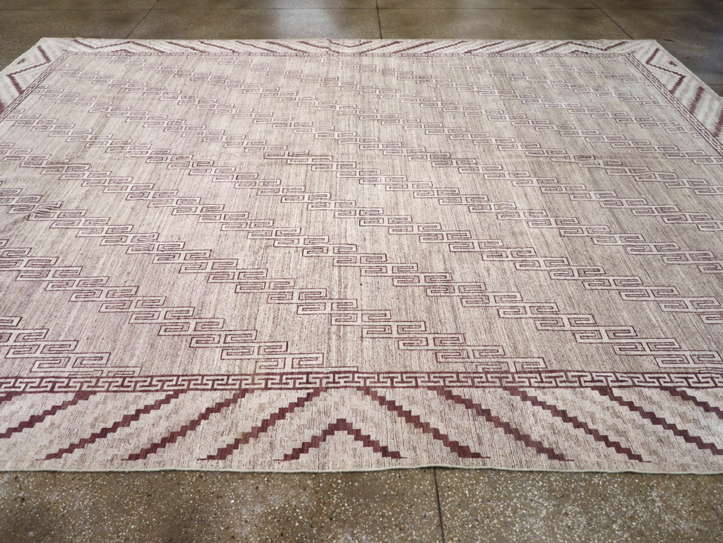 Modern East Turkestan Khotan Room Size Carpet, No.32394 - Gss