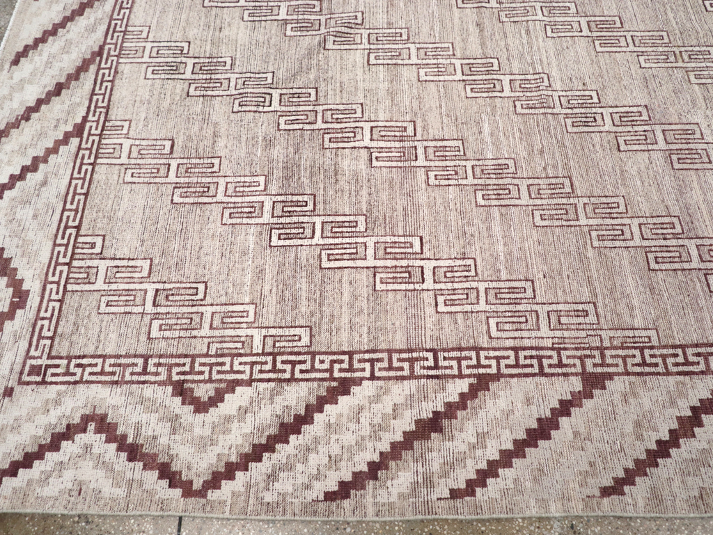 Modern East Turkestan Khotan Room Size Carpet, No.32394 - Gss