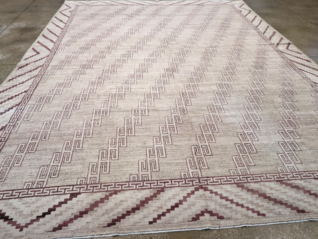 Modern East Turkestan Khotan Room Size Carpet, No.32394 - Gss