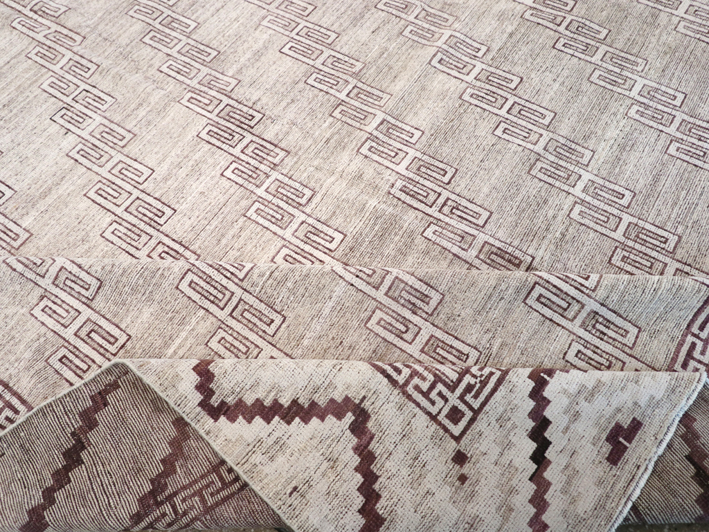 Modern East Turkestan Khotan Room Size Carpet, No.32394 - Gss