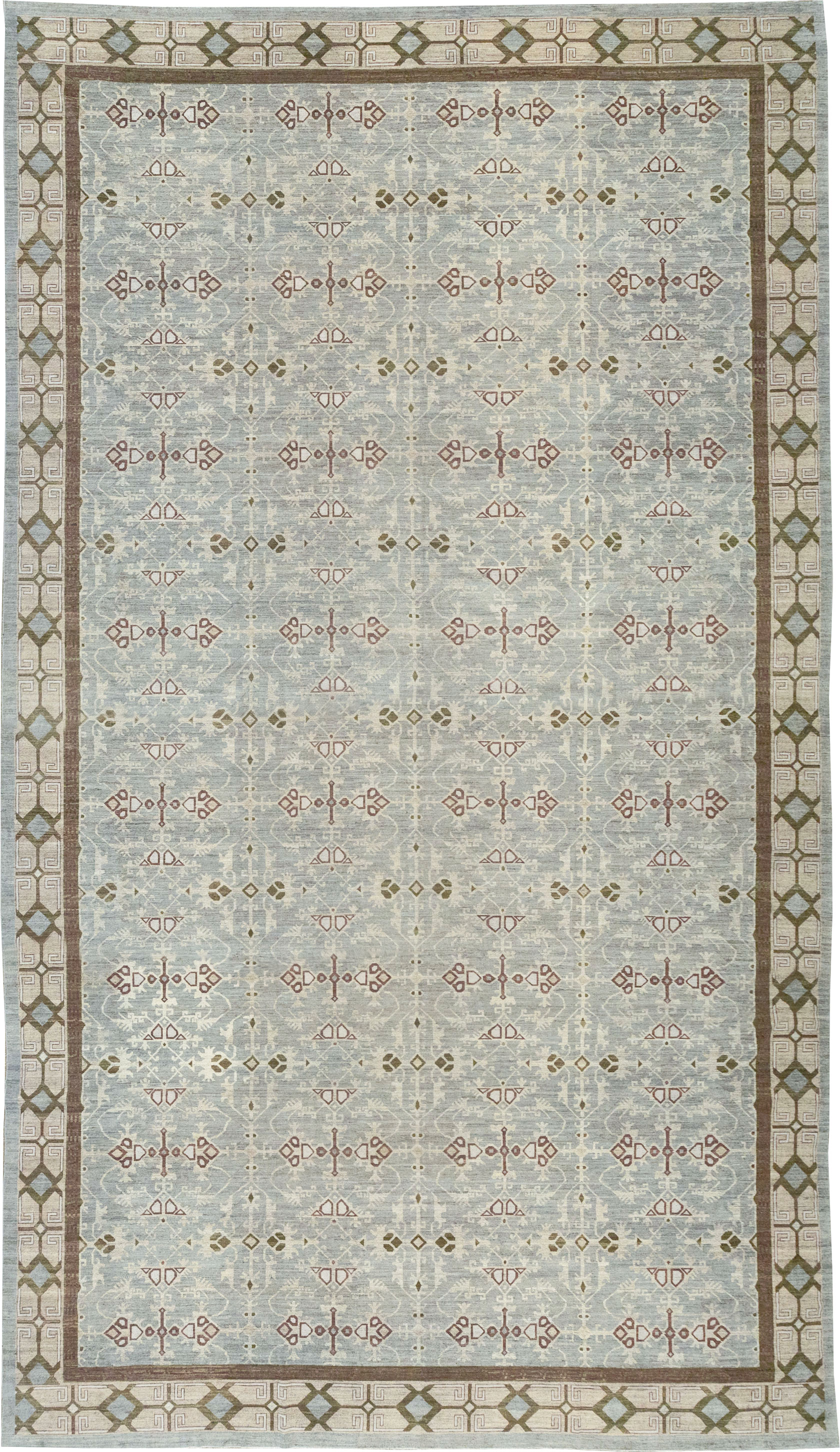 Modern East Turkestan Khotan Oversize Carpet, No.32395 - Gss