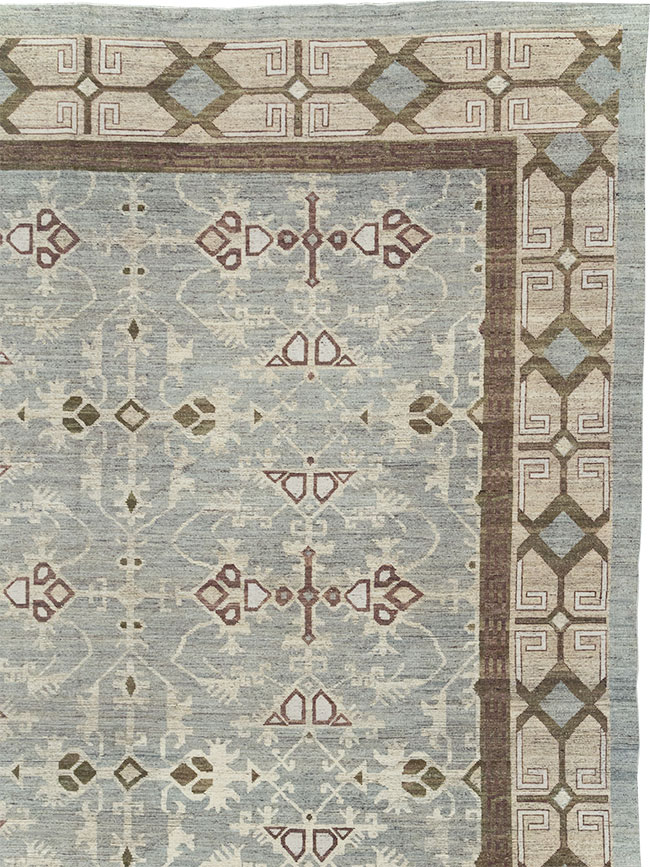 Modern East Turkestan Khotan Oversize Carpet, No.32395 - Gss