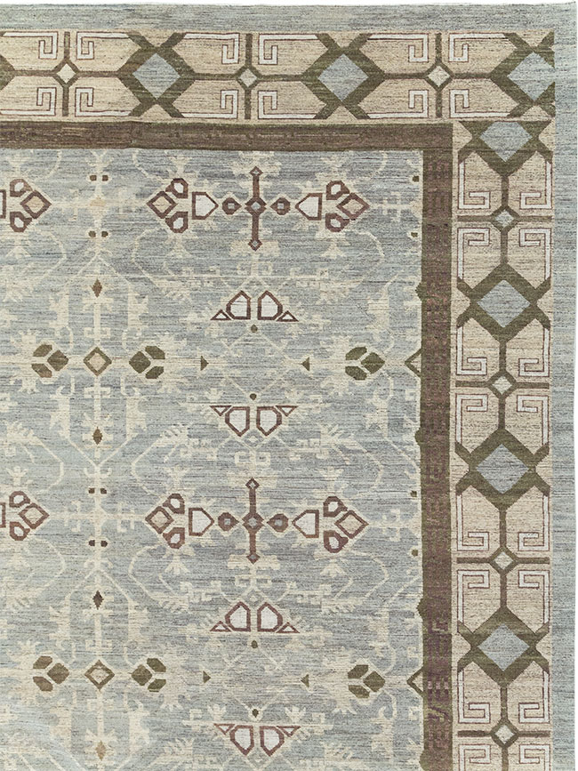 Modern East Turkestan Khotan Oversize Carpet, No.32395 - Gss