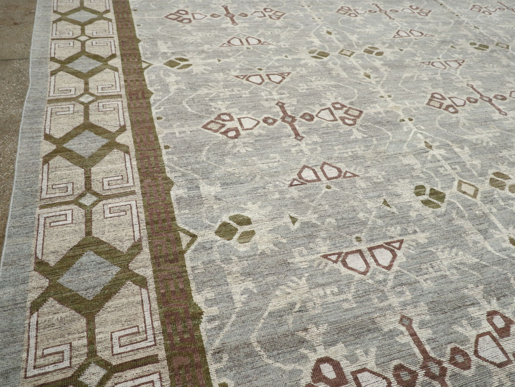 Modern East Turkestan Khotan Oversize Carpet, No.32395 - Gss