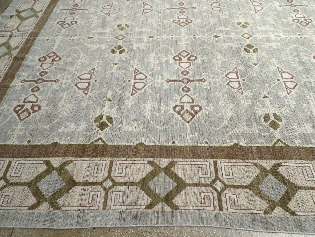 Modern East Turkestan Khotan Oversize Carpet, No.32395 - Gss