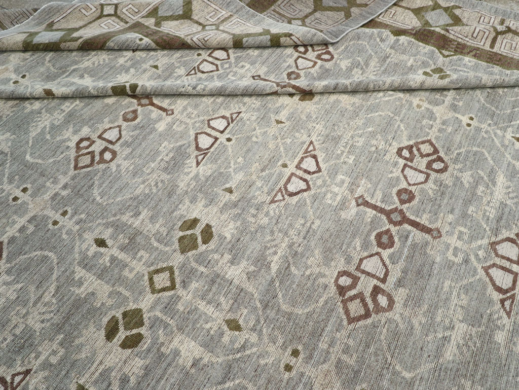 Modern East Turkestan Khotan Oversize Carpet, No.32395 - Gss