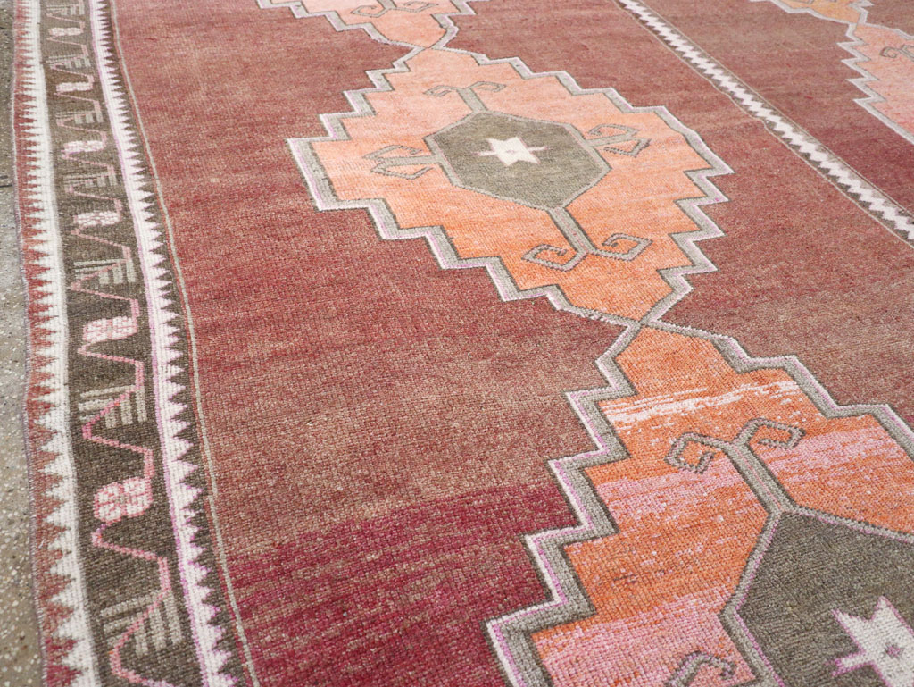 Vintage Turkish Anatolian Room Size Carpet, No.32409 - Gss