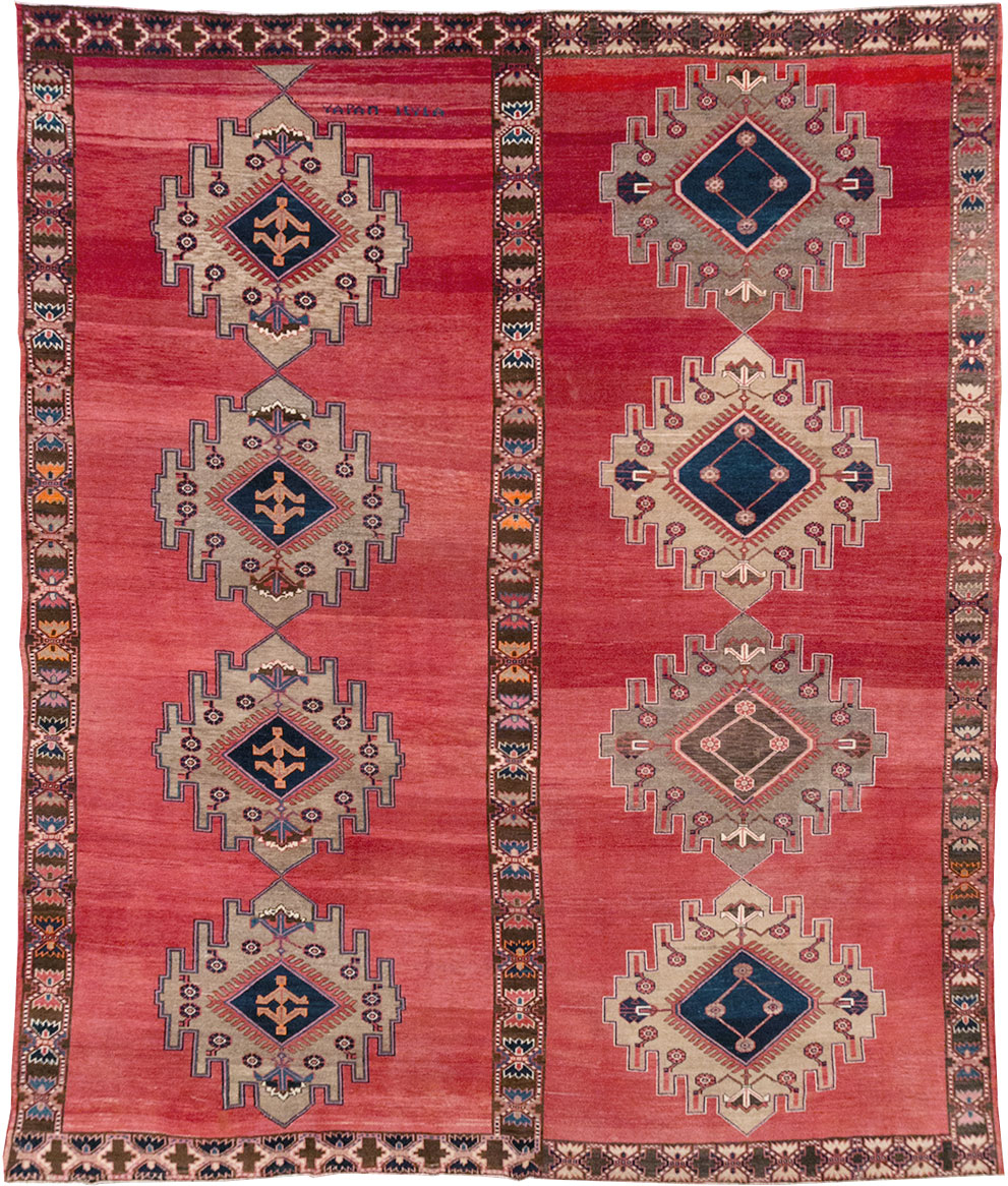 Vintage Turkish Anatolian Room Size Carpet, No.32410 - Gss