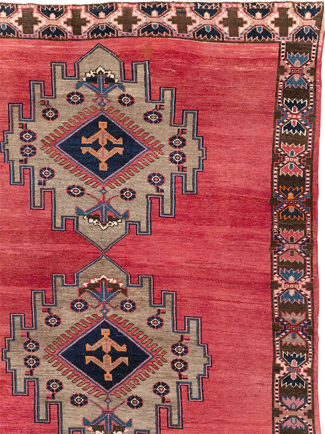 Vintage Turkish Anatolian Room Size Carpet, No.32410 - Gss