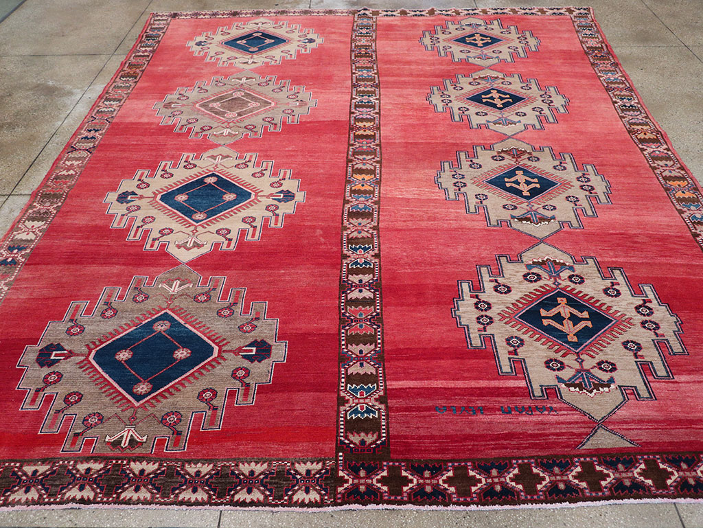 Vintage Turkish Anatolian Room Size Carpet, No.32410 - Gss