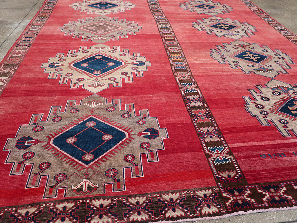 Vintage Turkish Anatolian Room Size Carpet, No.32410 - Gss