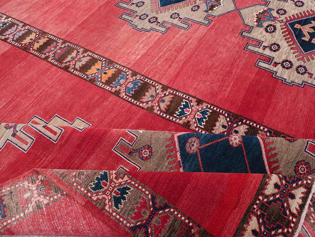 Vintage Turkish Anatolian Room Size Carpet, No.32410 - Gss