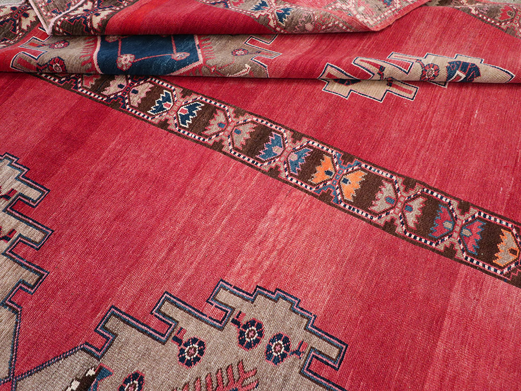 Vintage Turkish Anatolian Room Size Carpet, No.32410 - Gss