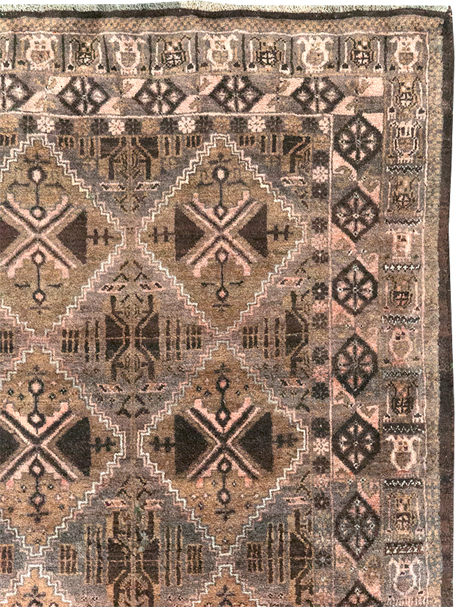 Vintage Persian Baluch Rug, No.32412 - Gss