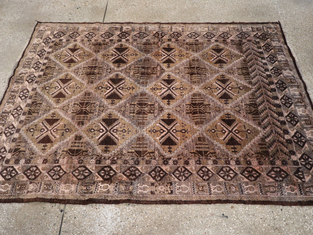 Vintage Persian Baluch Rug, No.32412 - Gss