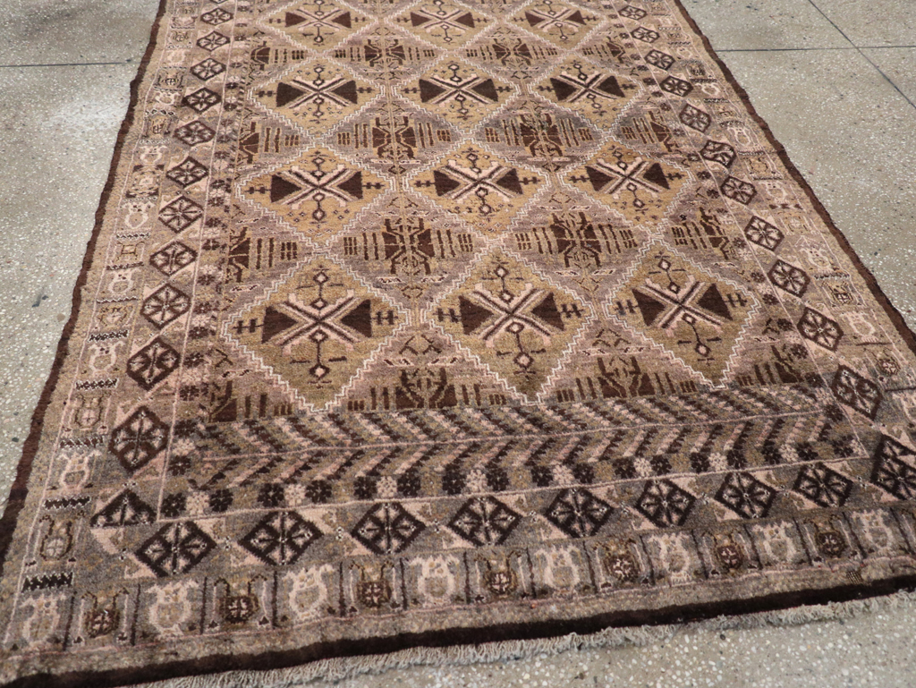 Vintage Persian Baluch Rug, No.32412 - Gss