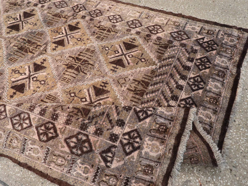 Vintage Persian Baluch Rug, No.32412 - Gss