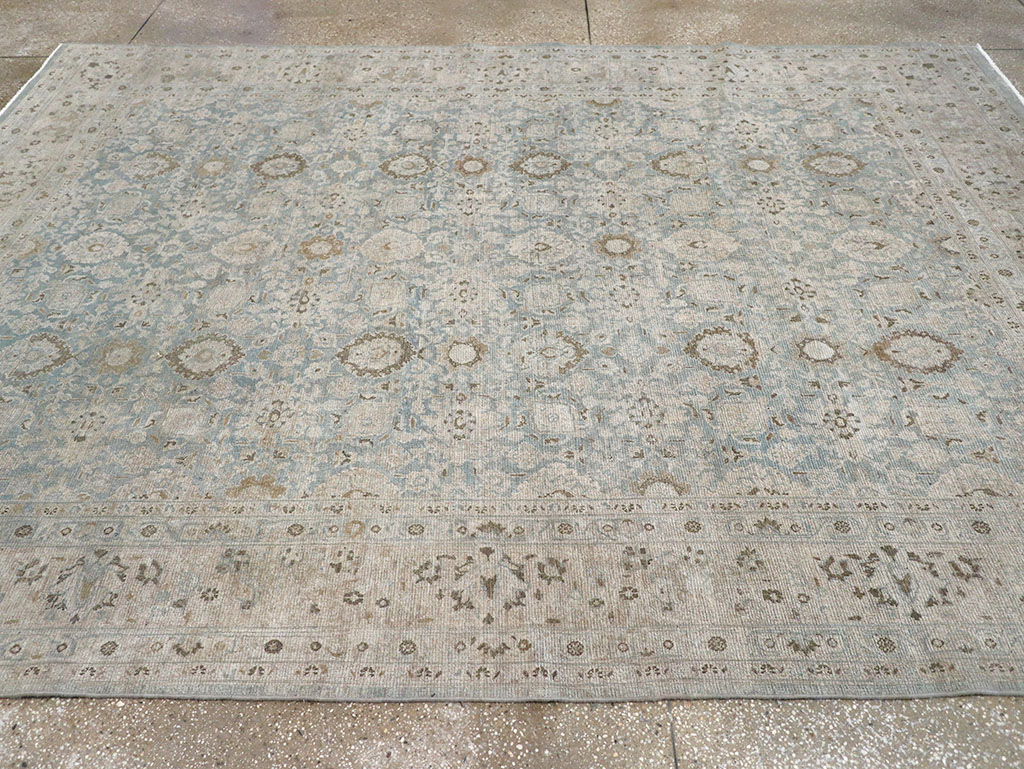 Antique Persian Mashad Room Size Carpet, No.32421 - Gss