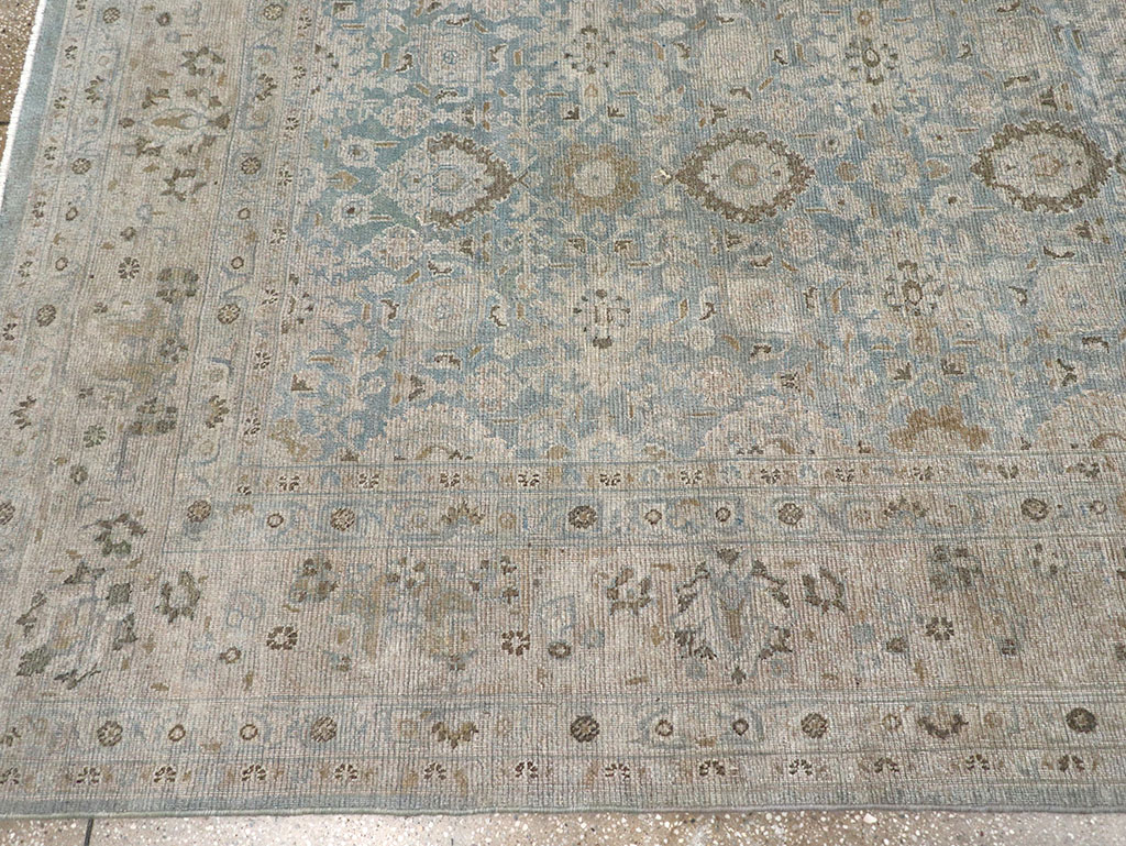 Antique Persian Mashad Room Size Carpet, No.32421 - Gss