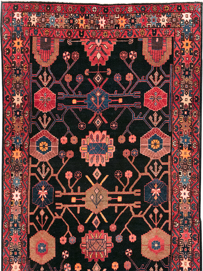 Vintage Persian Malayer Long Runner (Pair: 2 of 2), No.32425 - Gss