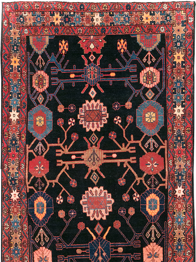 Vintage Persian Malayer Long Runner (Pair: 2 of 2), No.32425 - Gss