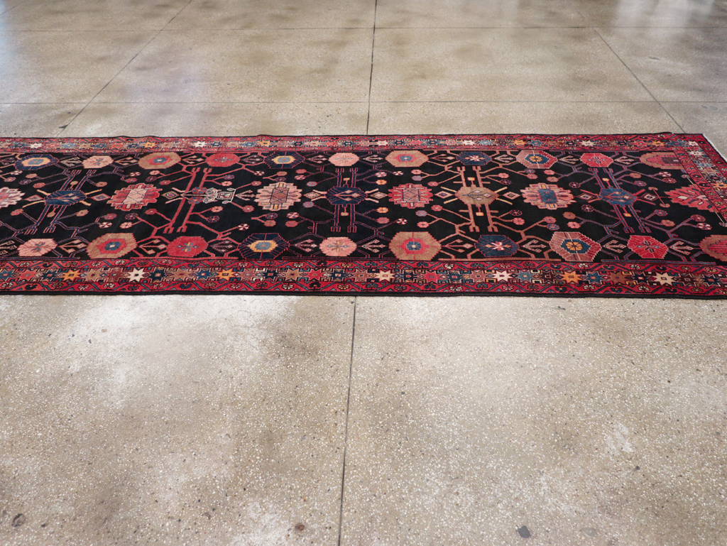 Vintage Persian Malayer Long Runner (Pair: 2 of 2), No.32425 - Gss
