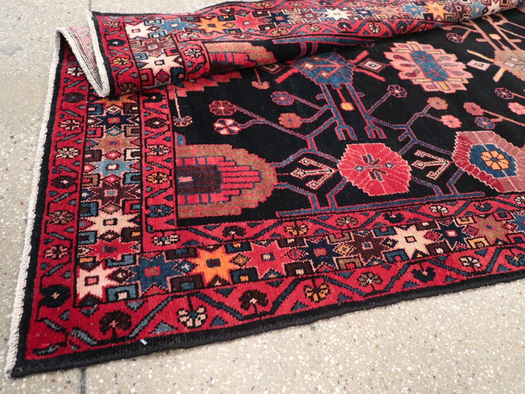 Vintage Persian Malayer Long Runner (Pair: 2 of 2), No.32425 - Gss
