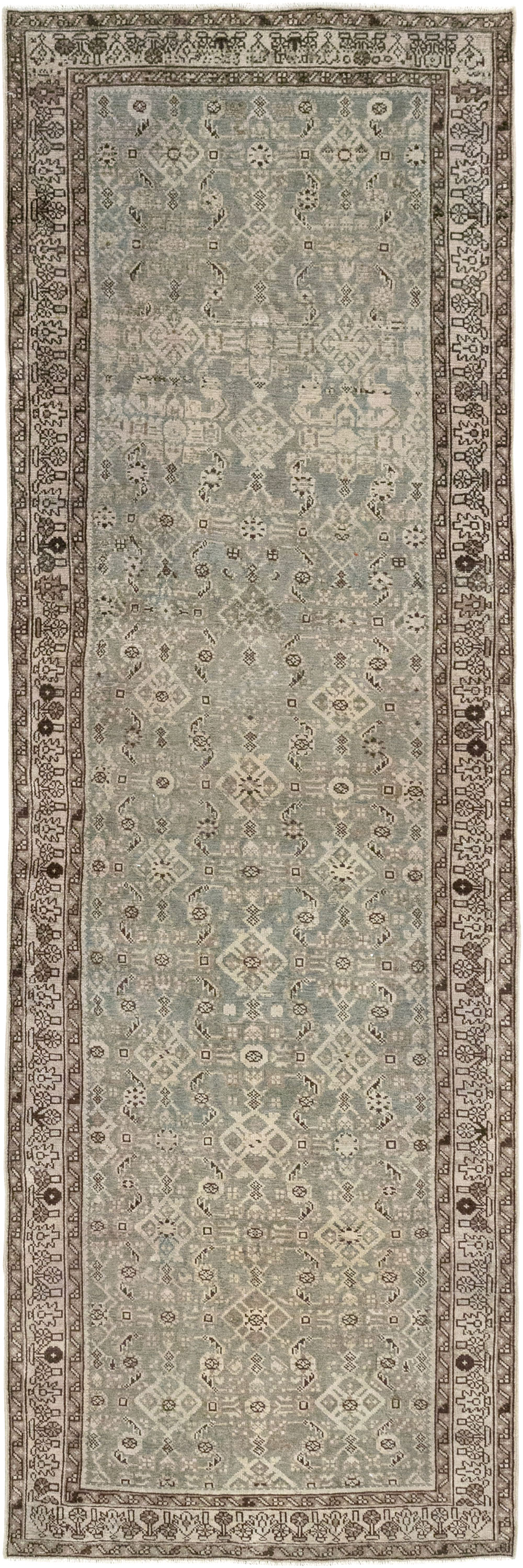 Vintage Persian Malayer Runner, No.32427 - Gss