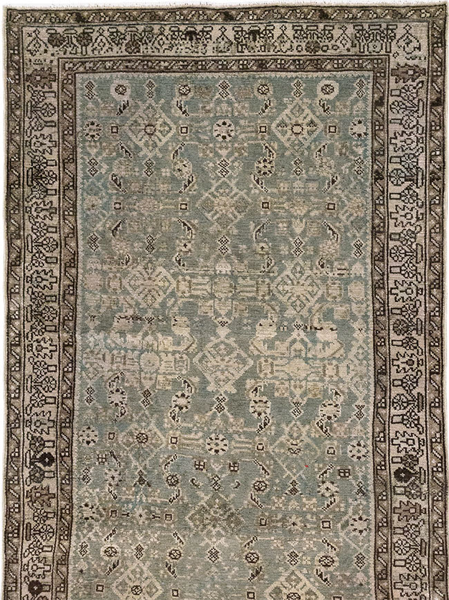 Vintage Persian Malayer Runner, No.32427 - Gss