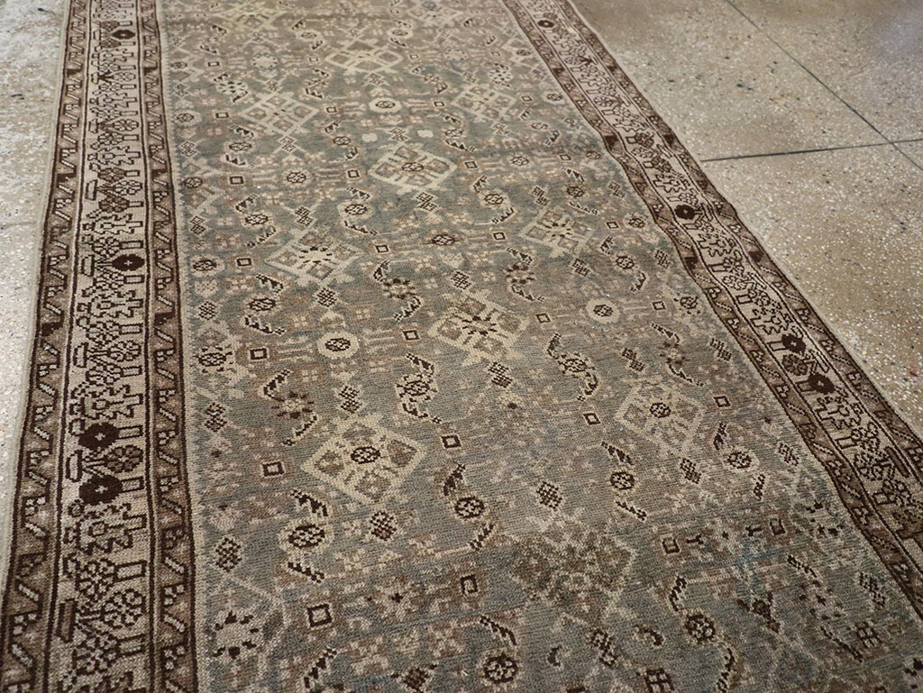 Vintage Persian Malayer Runner, No.32427 - Gss