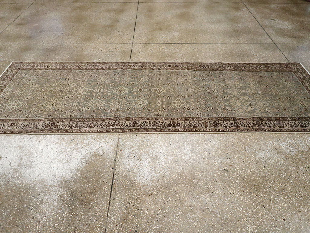 Vintage Persian Malayer Runner, No.32427 - Gss