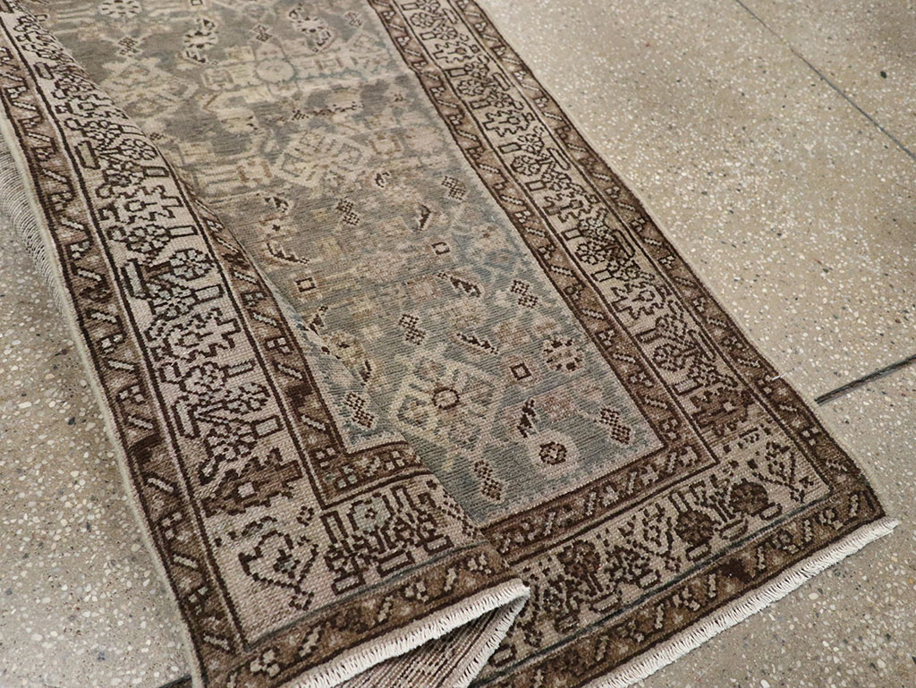 Vintage Persian Malayer Runner, No.32427 - Gss