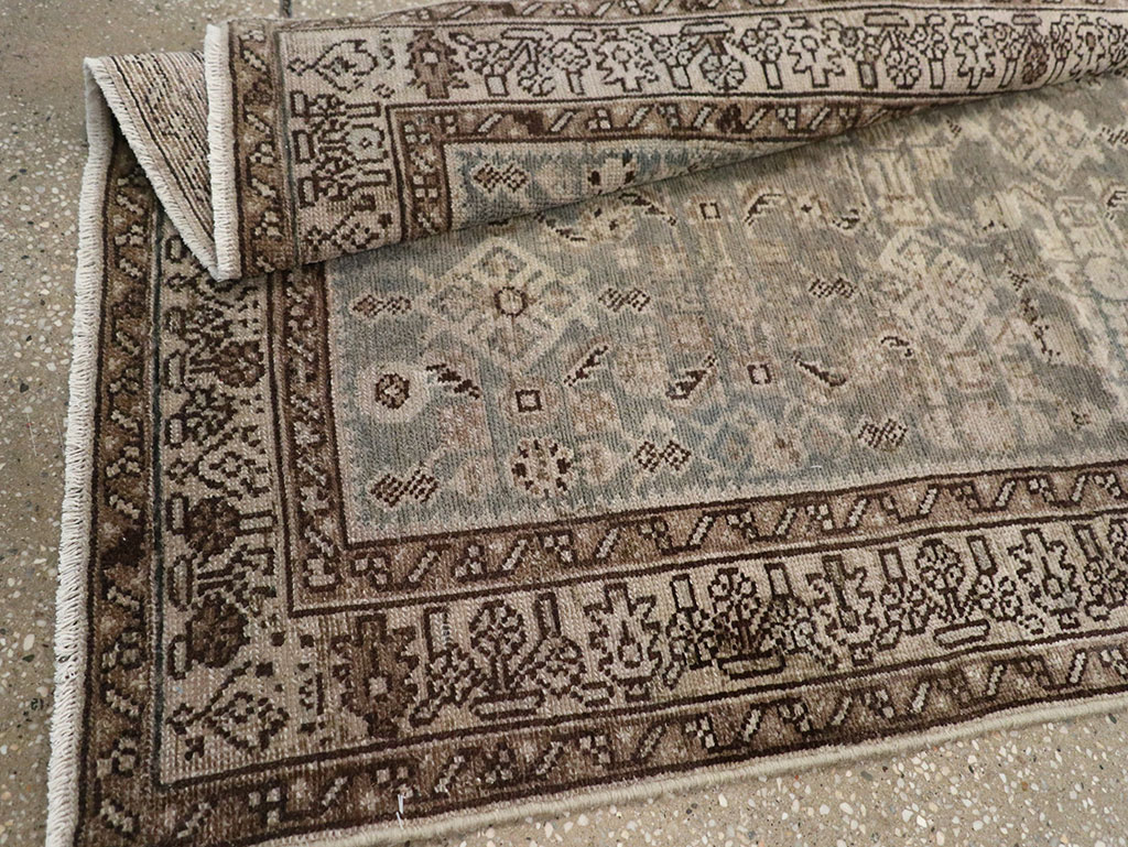 Vintage Persian Malayer Runner, No.32427 - Gss